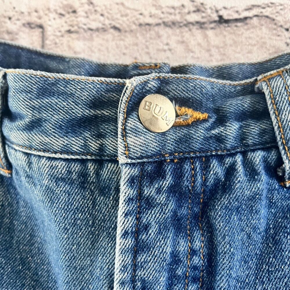 Vintage B.U.M. Equipment High Rise Jeans Y2K 80's 90's Retro Mom Jeans Size 7 - Picture 4 of 5